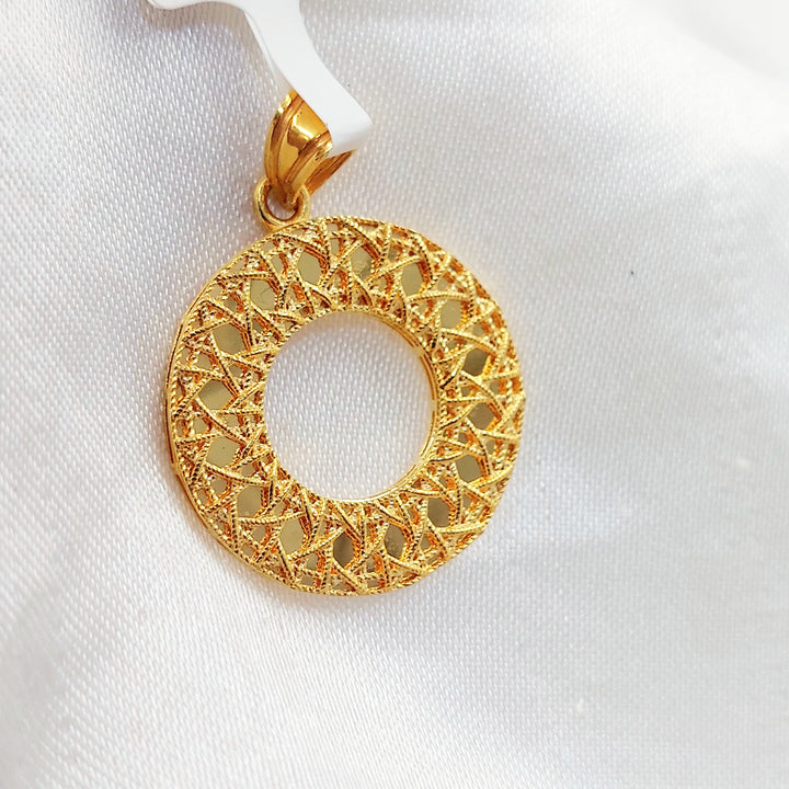 Deluxe Pendant Made of 21K Gold by Saeed Jewelry 