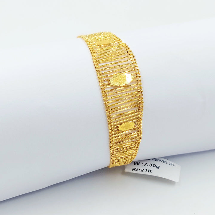 21K اسوارة اكسترا اكسترا-مجوهرات الشيخ سعيد-Saeed Jewelry 