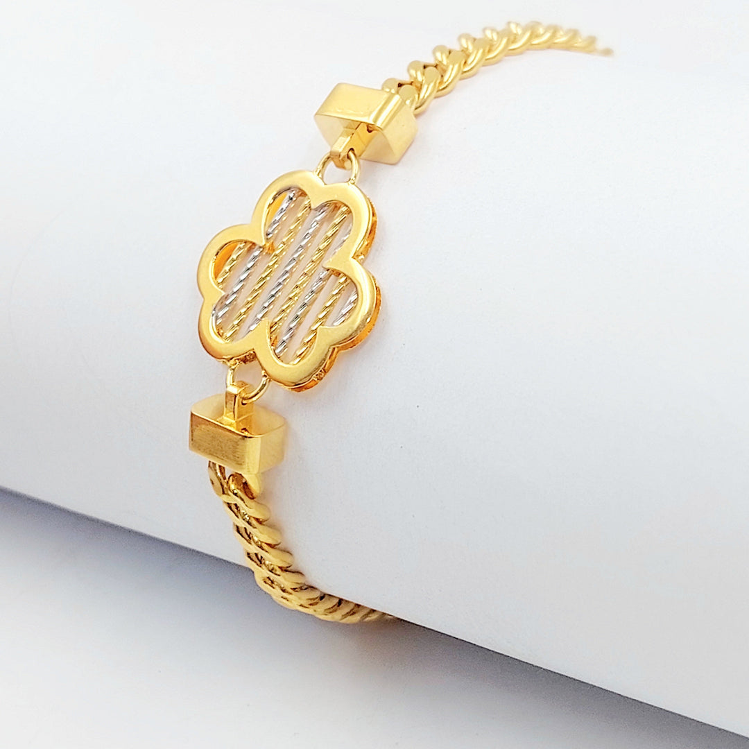 Deluxe Bracelet Made of 21K Gold by Saeed Jewelry 