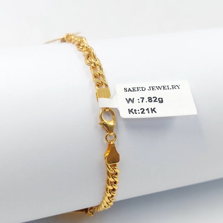 21K اسوارة دنانديش رشادي-مجوهرات الشيخ سعيد-Saeed Jewelry 