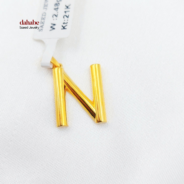 N Letter Pendant
