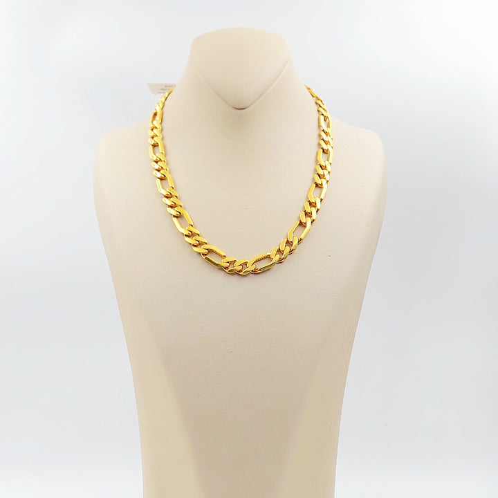 Enameled Cuban Links Necklace
