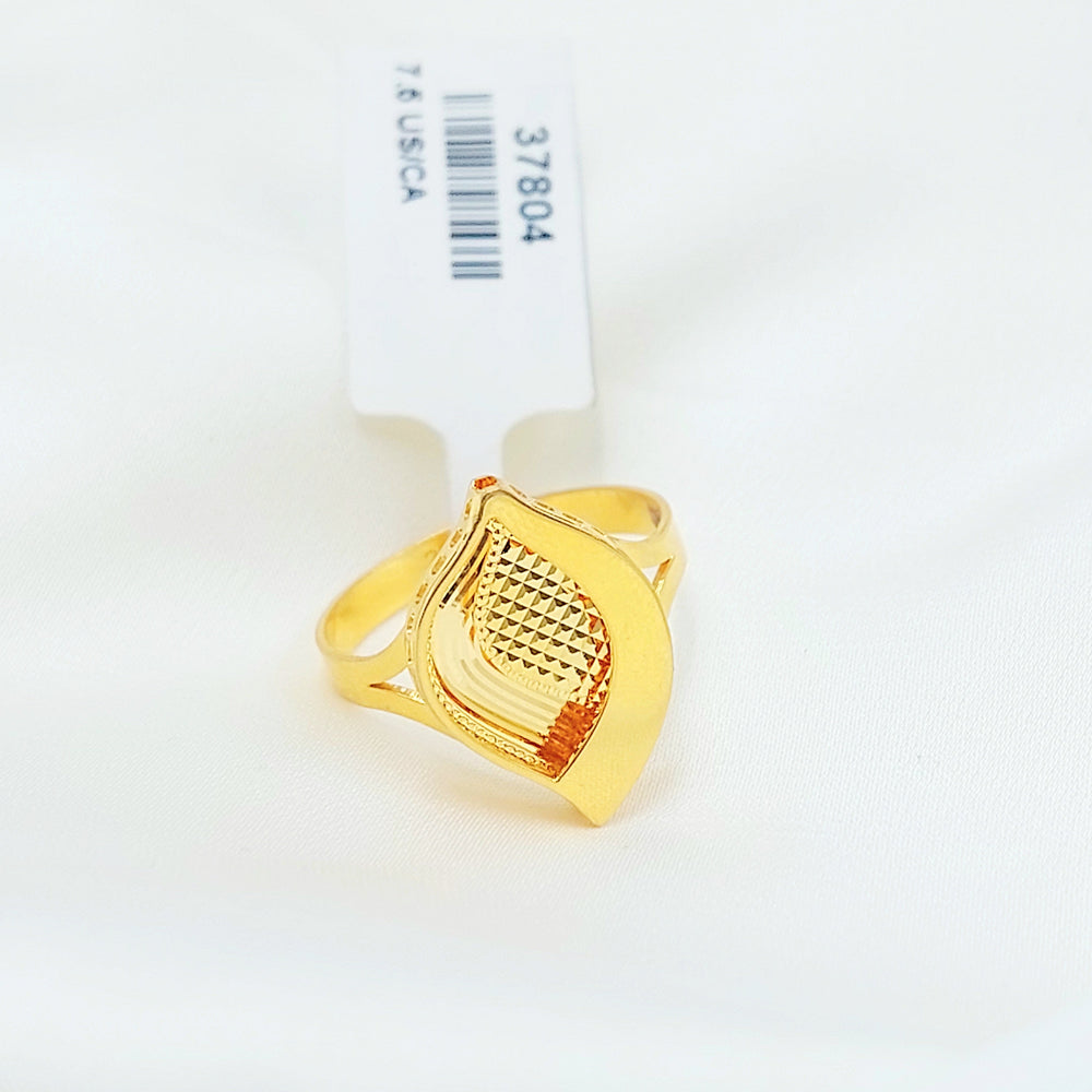 21K خاتم اكسترا-مجوهرات الشيخ سعيد-Saeed Jewelry 