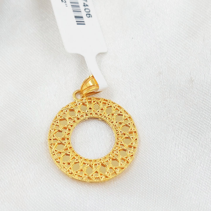 Deluxe Pendant Made of 21K Gold by Saeed Jewelry 