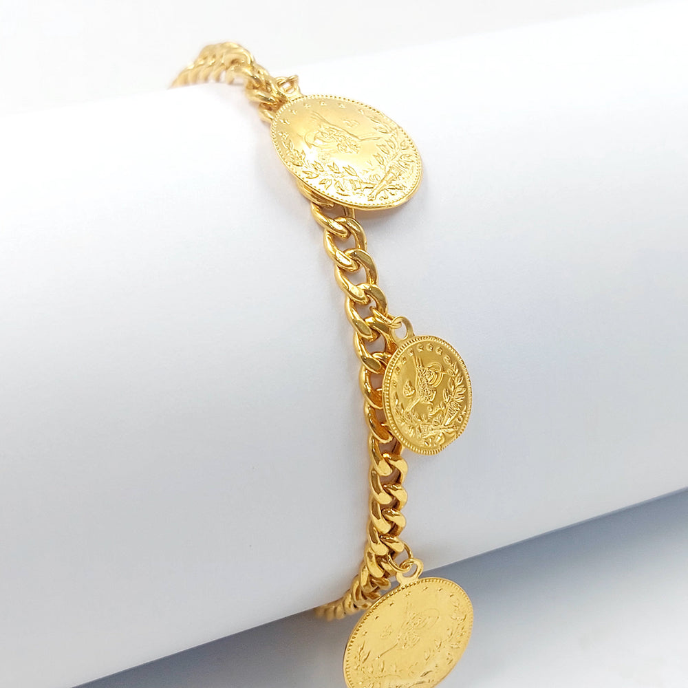 21K اسوارة دنانديش رشادي-مجوهرات الشيخ سعيد-Saeed Jewelry 