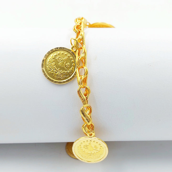 21K اسوارة دنانديش رشادي-مجوهرات الشيخ سعيد-Saeed Jewelry 