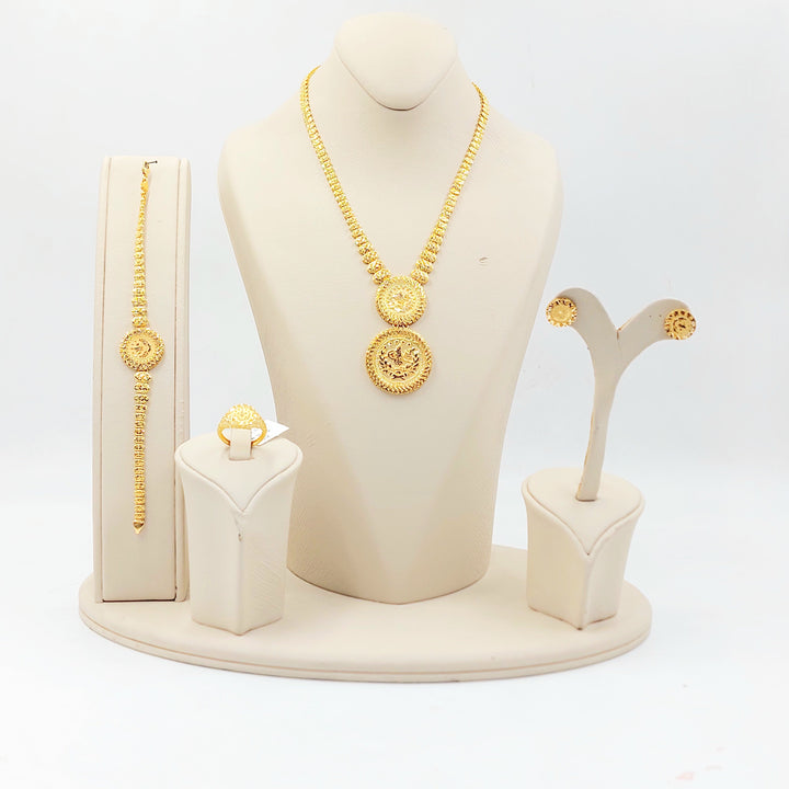 21K طقم رشادي اكسترا-مجوهرات الشيخ سعيد-Saeed Jewelry 