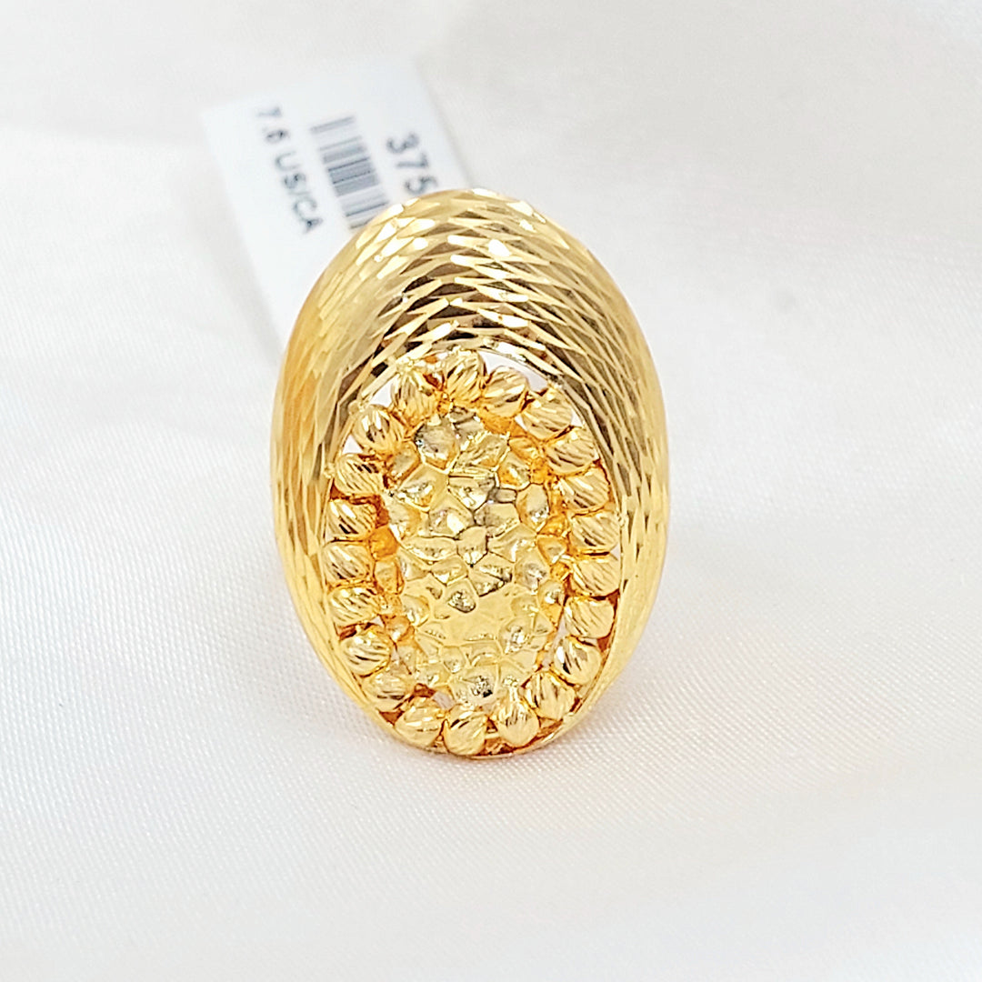 Engraved Balls Ring