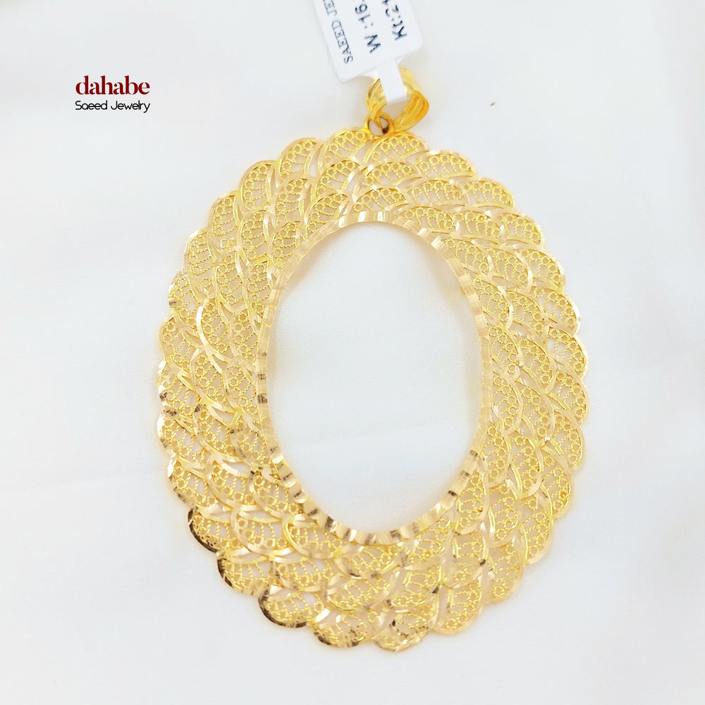 21K برواز اونصه-مجوهرات الشيخ سعيد-Saeed Jewelry 