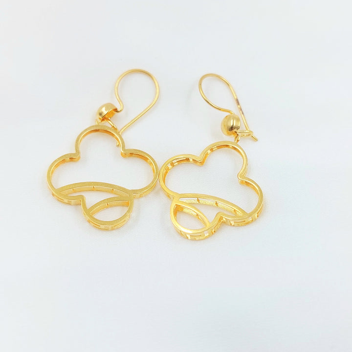 21K حلق شنكل اكسترا-مجوهرات الشيخ سعيد-Saeed Jewelry 