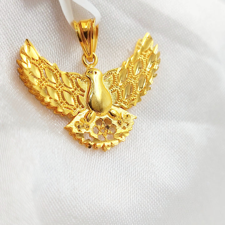 Deluxe Pendant Made of 21K Gold by Saeed Jewelry 