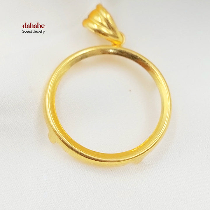 21K برواز ليرات رشادي-مجوهرات الشيخ سعيد-Saeed Jewelry 