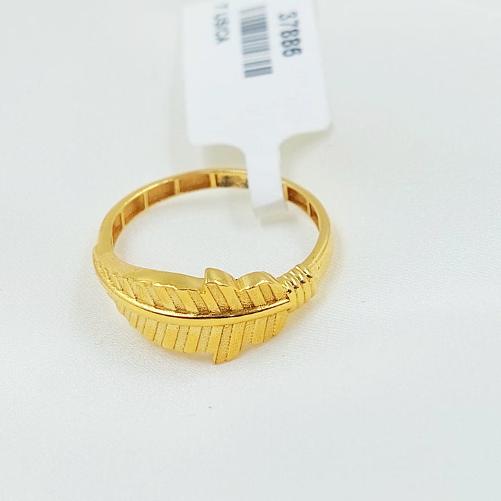 Deluxe Leaf Ring