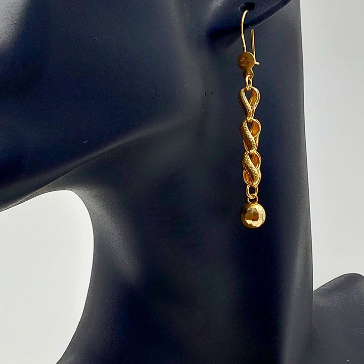 Balls Shankle Earrings