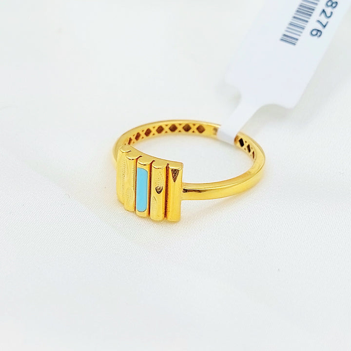 Deluxe Ring Made of 21K Gold by Saeed Jewelry 