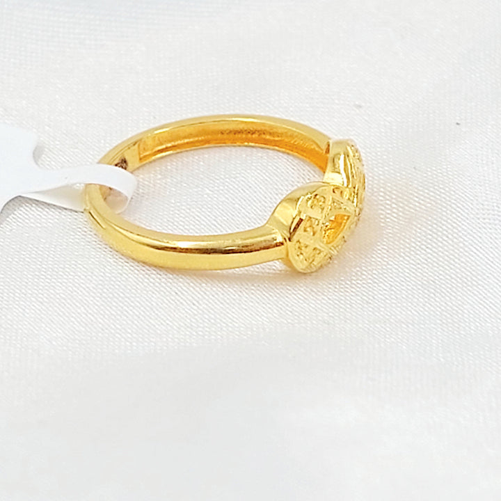 Infinite Ring Made of 21K Gold by Saeed Jewelry 