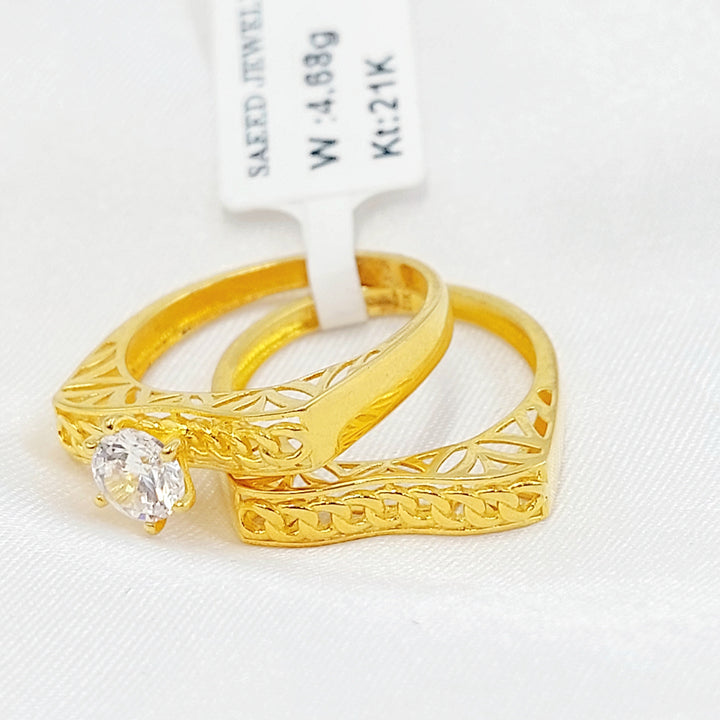 21K ذبلة تونز اكسترا-مجوهرات الشيخ سعيد-Saeed Jewelry 