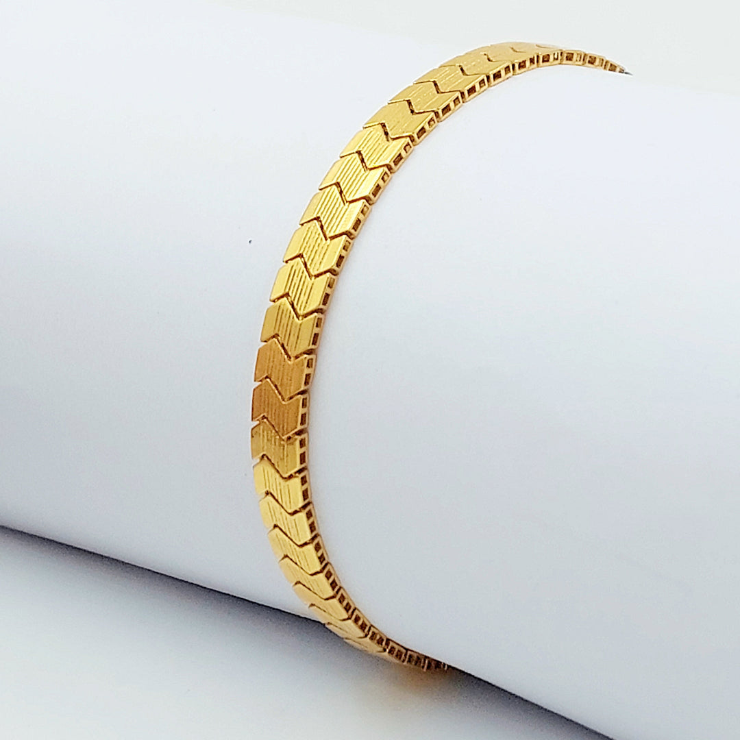 21K اسوارة افعى-مجوهرات الشيخ سعيد-Saeed Jewelry 
