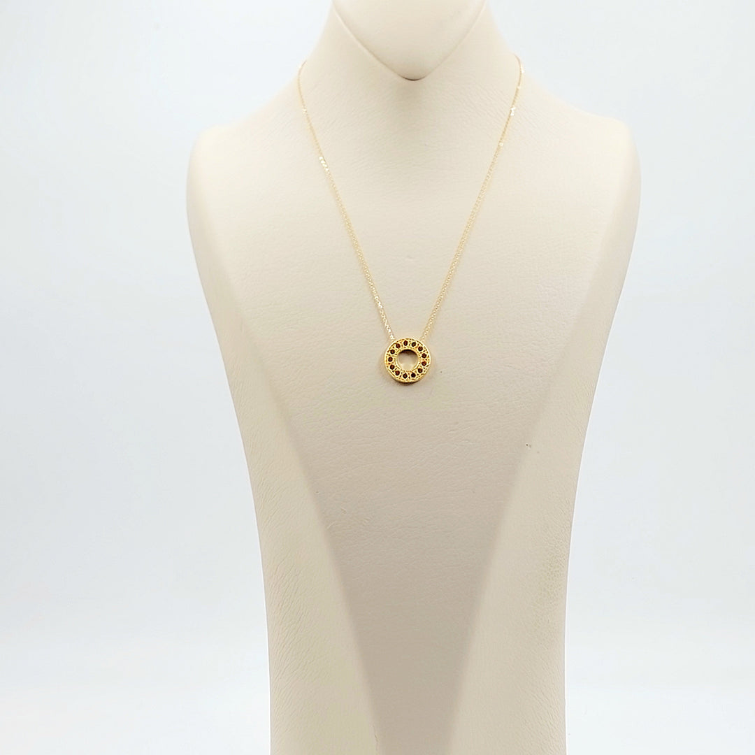 Light Deluxe Necklace Made of 21K Gold by Saeed Jewelry 