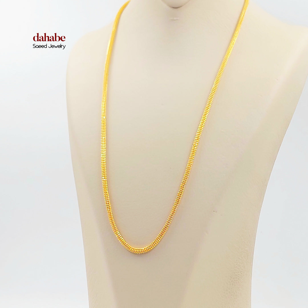 21K سنسال  ماليزي 4mm-مجوهرات الشيخ سعيد-Saeed Jewelry 