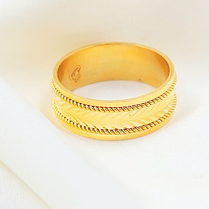 CNC Arrow Wedding Ring