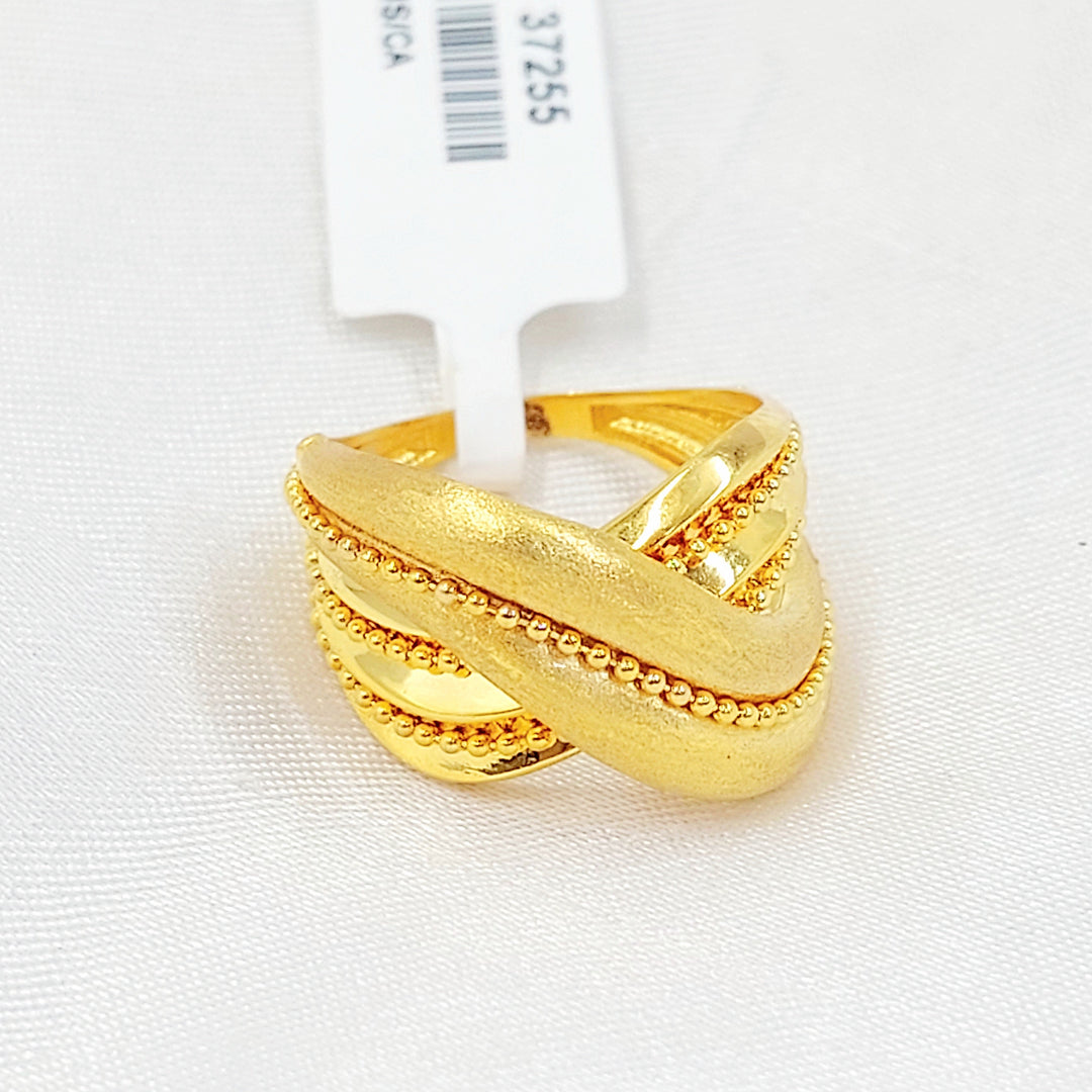 Deluxe Ring Made of 21K Gold by Saeed Jewelry 