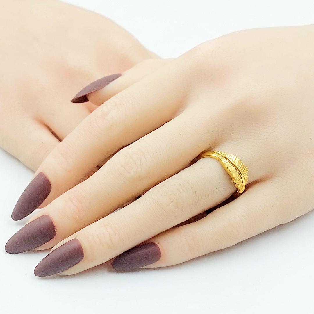 Deluxe Leaf Ring