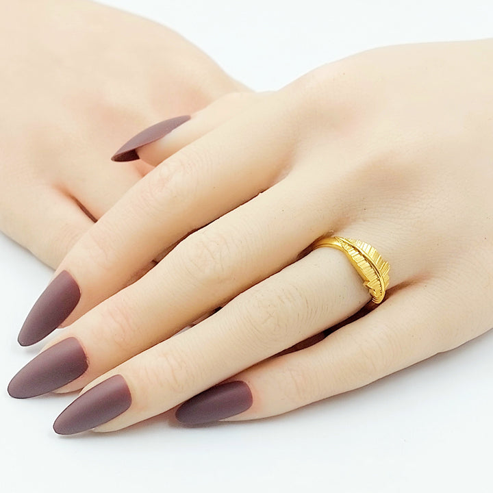 Deluxe Leaf Ring