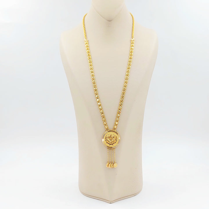 Deluxe Rashadi Necklace Made of 21K Gold by Saeed Jewelry 