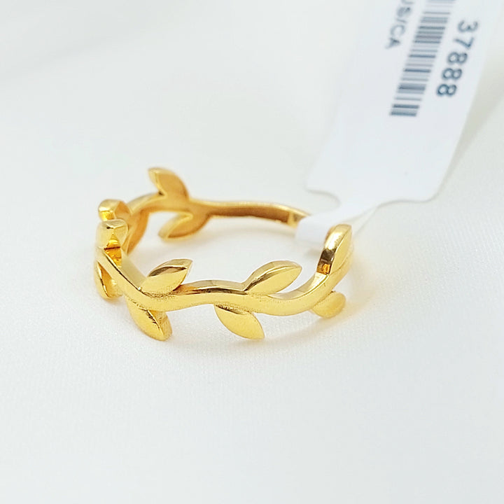 Deluxe Leaf Ring