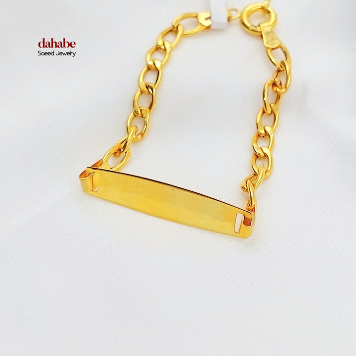 21K اسوارة اطفال-مجوهرات الشيخ سعيد-Saeed Jewelry 