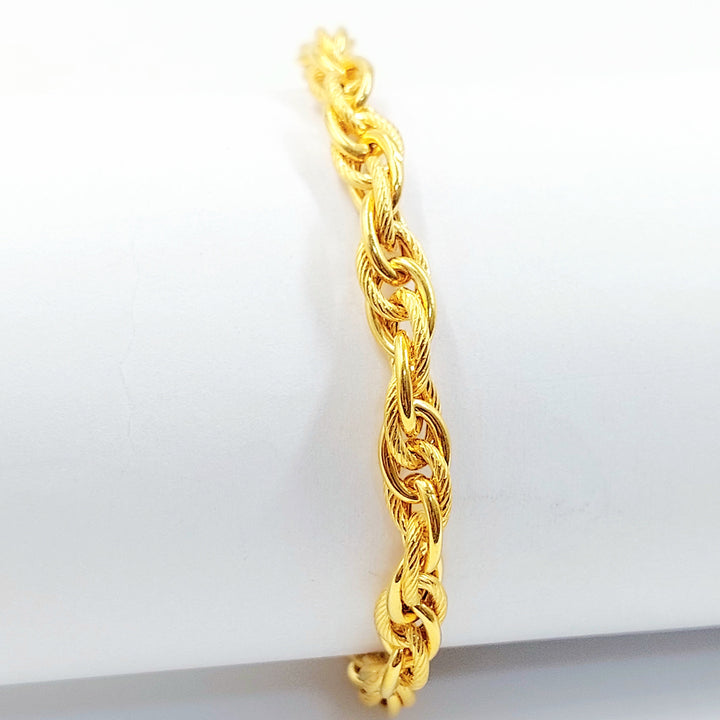 Virna Bracelet Made of 21K Gold by Saeed Jewelry 