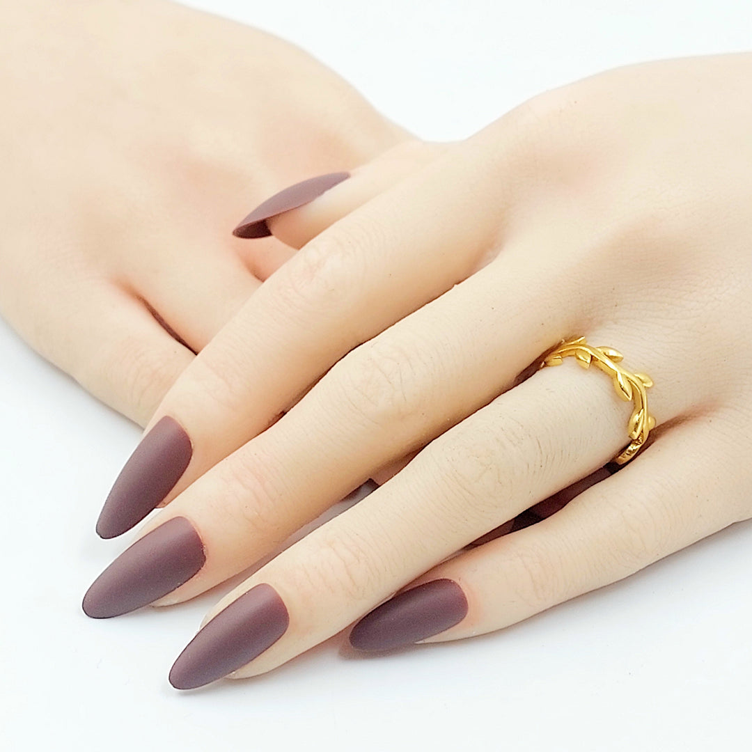 Deluxe Leaf Ring