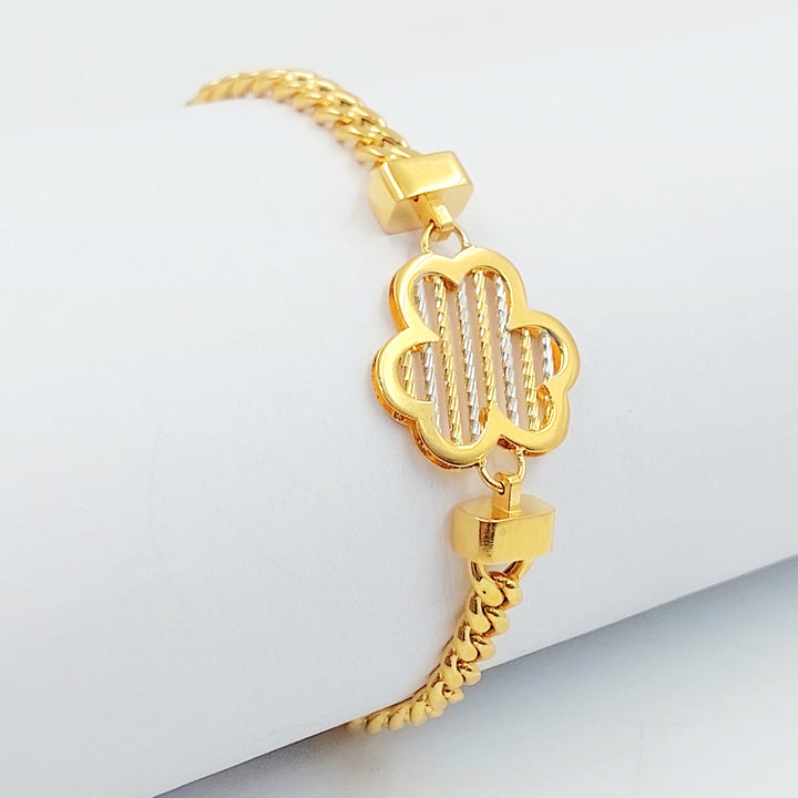 Deluxe Bracelet Made of 21K Gold by Saeed Jewelry 