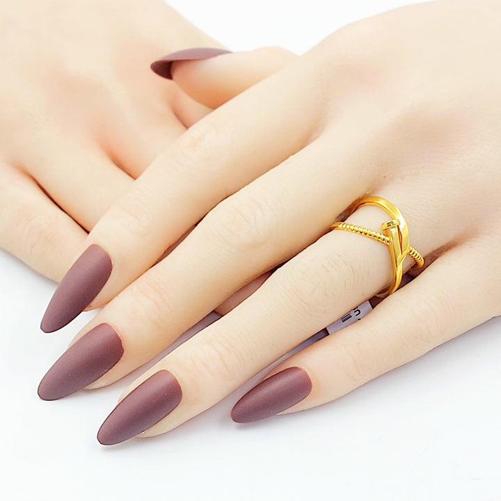 Nail X Style Ring