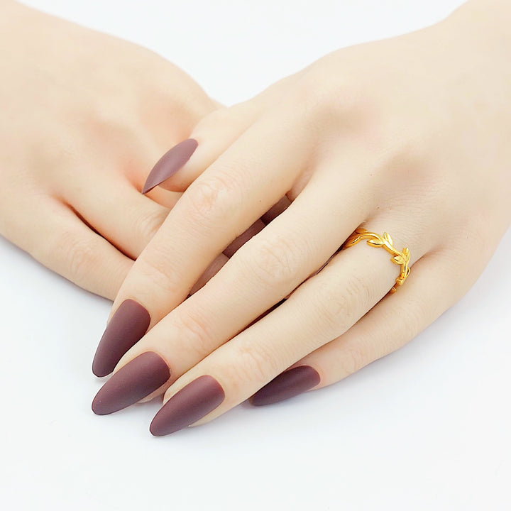 Light Leaf Ring