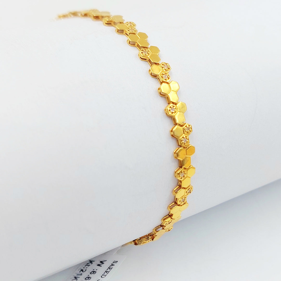 Zircon Studded Deluxe Bracelet