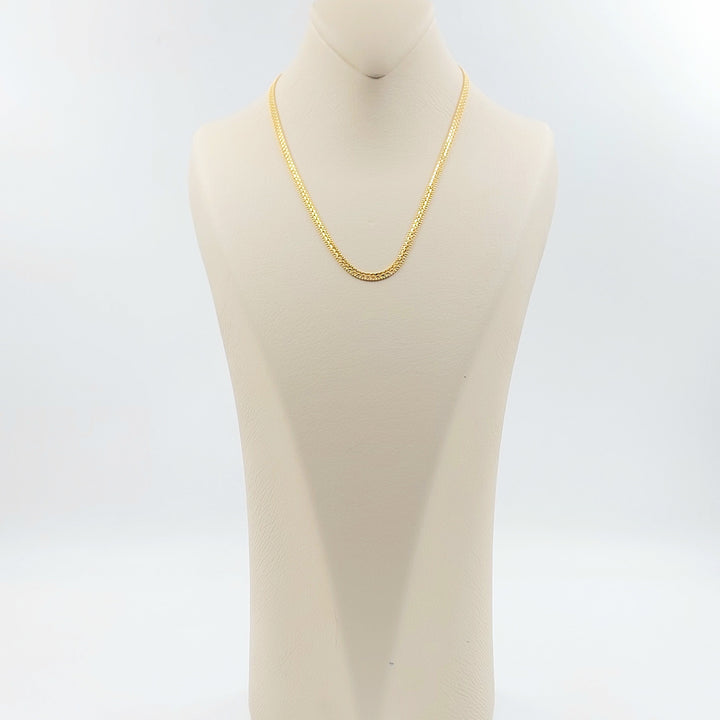 21K سنسال  ماليزي 3mm-مجوهرات الشيخ سعيد-Saeed Jewelry 