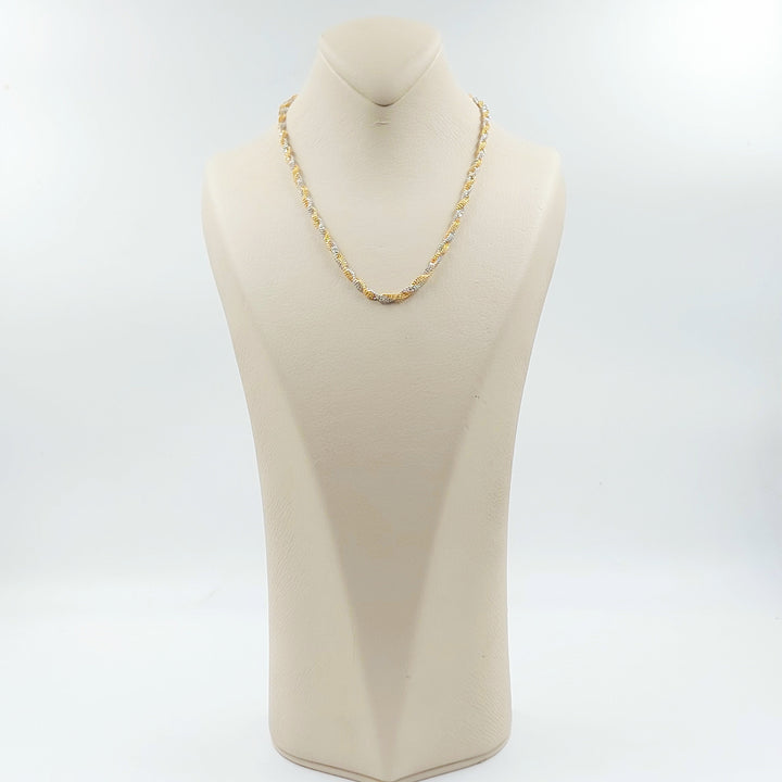 21K سنسال فانسي 4mm-مجوهرات الشيخ سعيد-Saeed Jewelry 