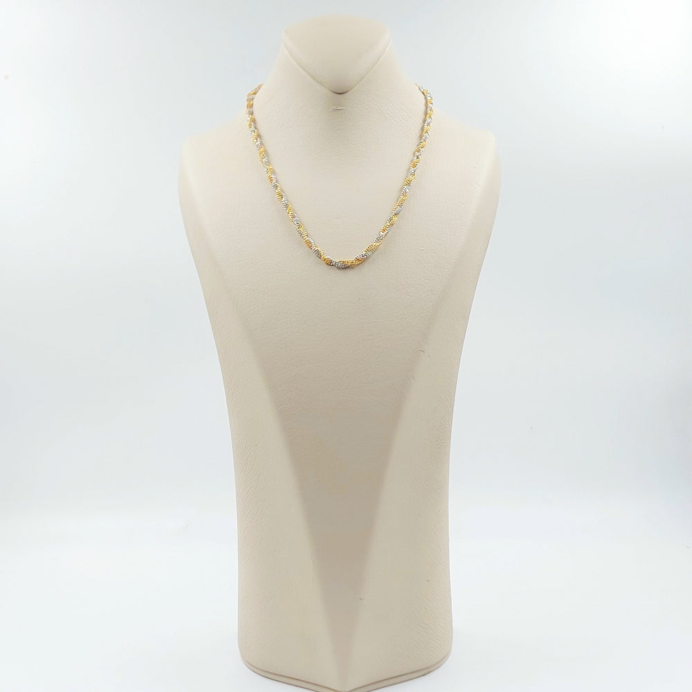 21K سنسال فانسي 4mm-مجوهرات الشيخ سعيد-Saeed Jewelry 