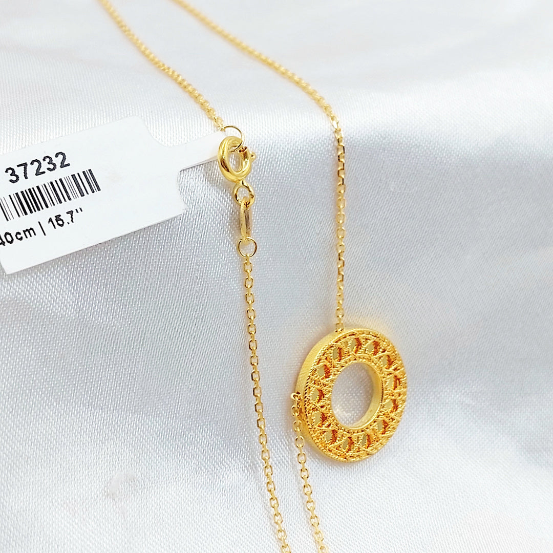 Light Deluxe Necklace Made of 21K Gold by Saeed Jewelry 
