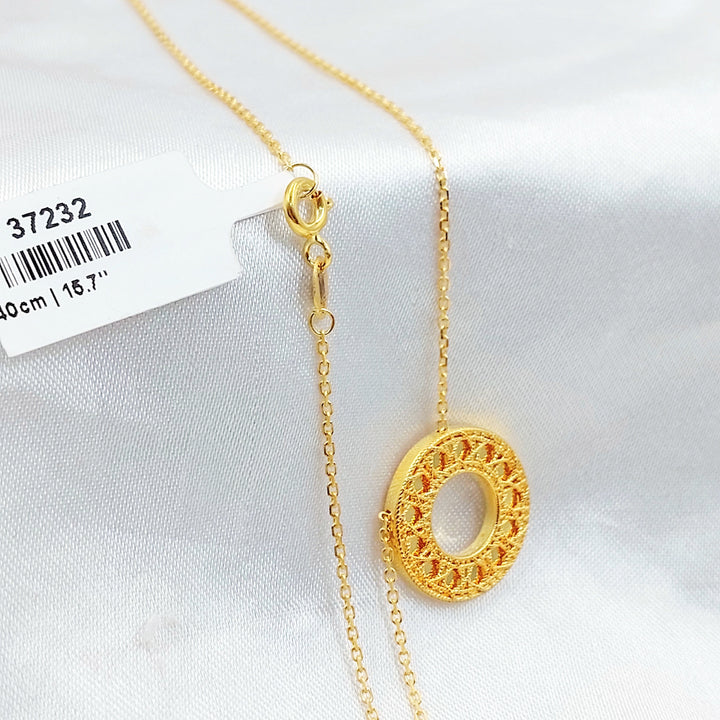Light Deluxe Necklace Made of 21K Gold by Saeed Jewelry 