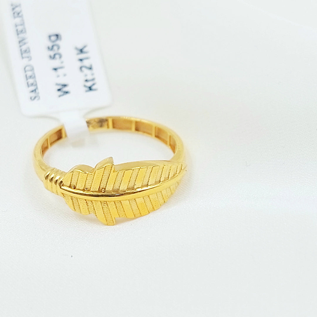 Deluxe Leaf Ring