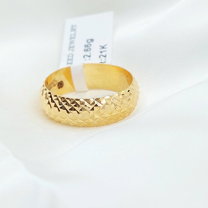 Plain Hexa Wedding Ring