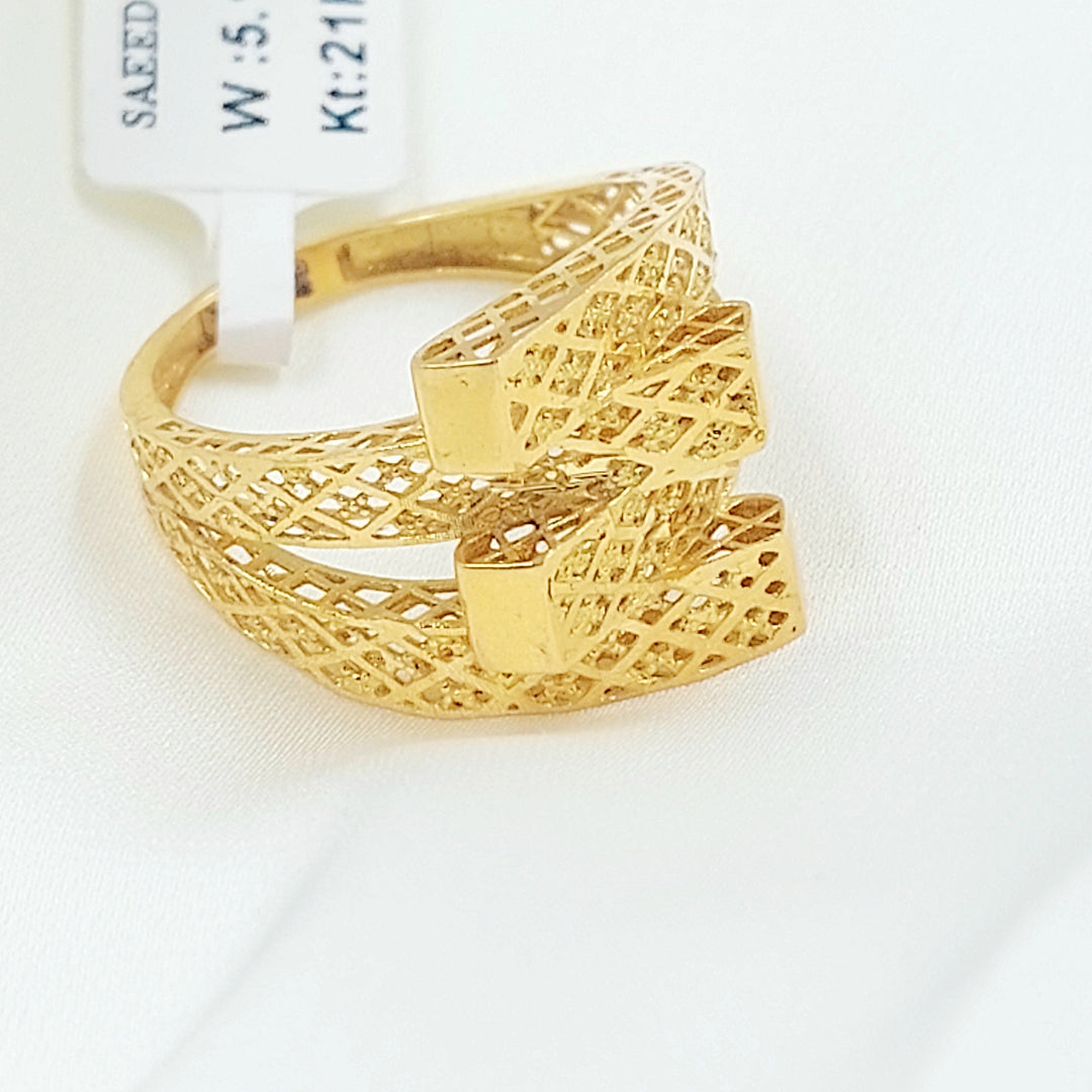 Two Ranges Pyramid Ring