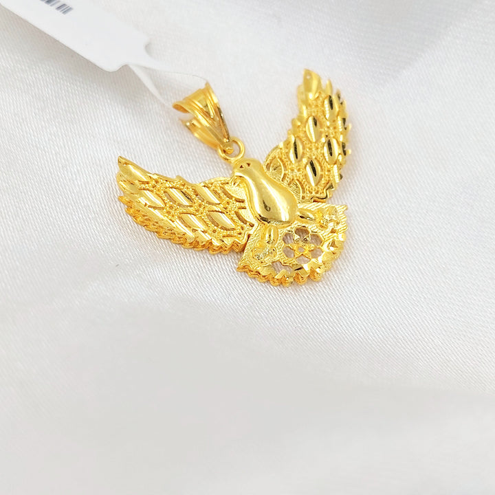 Deluxe Pendant Made of 21K Gold by Saeed Jewelry 