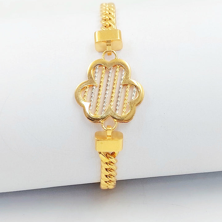 Deluxe Bracelet Made of 21K Gold by Saeed Jewelry 