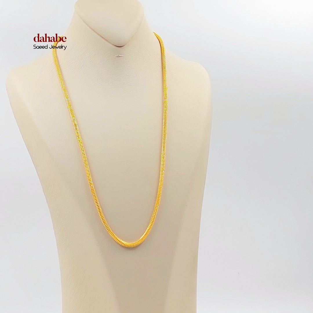 21K سنسال  ماليزي 4mm-مجوهرات الشيخ سعيد-Saeed Jewelry 