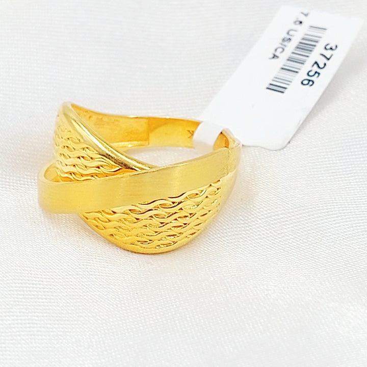 Deluxe Ring Made of 21K Gold by Saeed Jewelry 