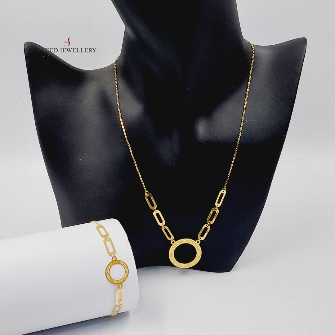 18K Gold "Virna Set" By Saeed Jewelry